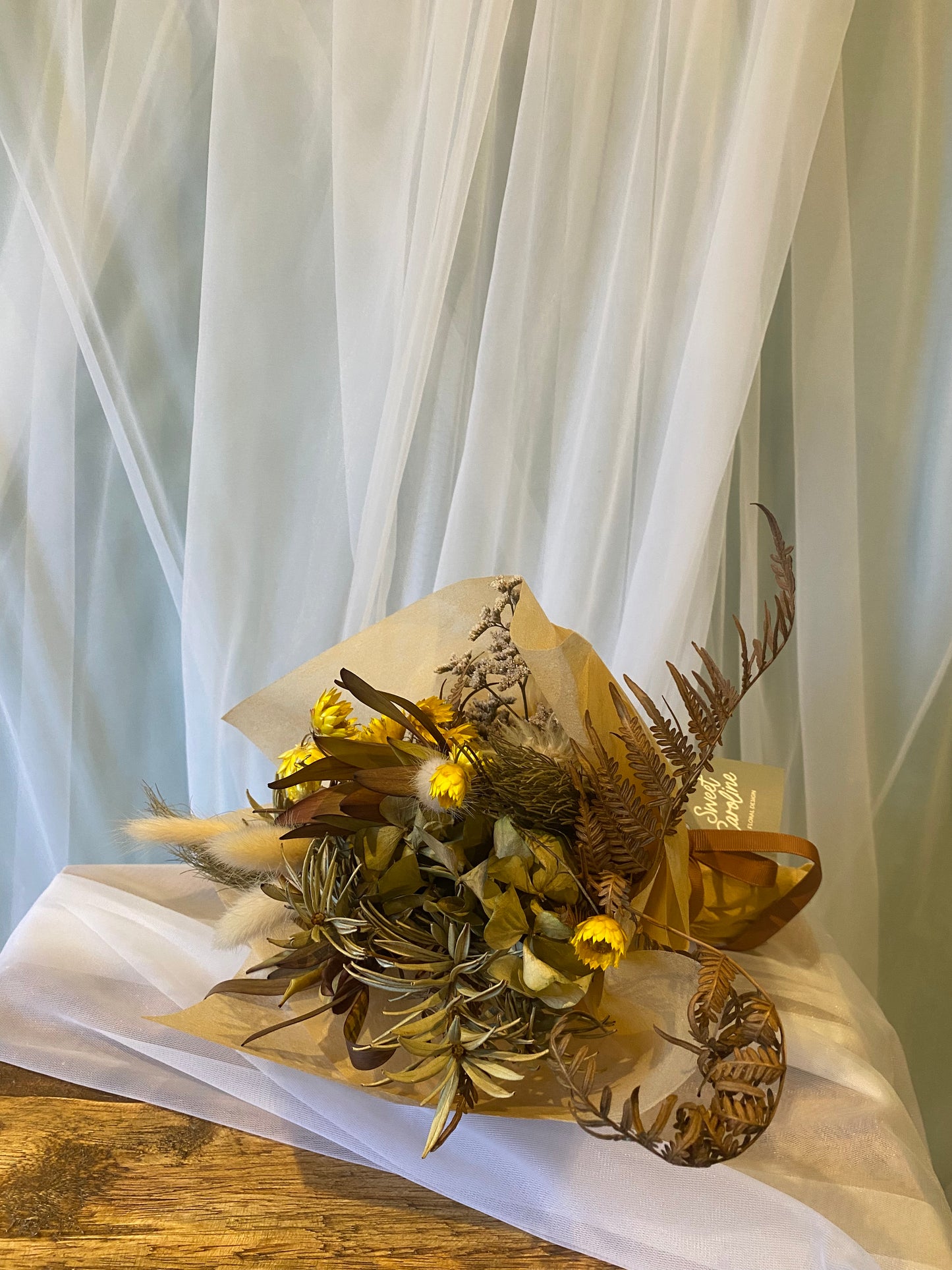 Petit Dried Floral Bouquet Arrangement