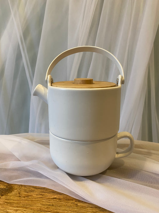 Tea For One - Teapot and Cup Set