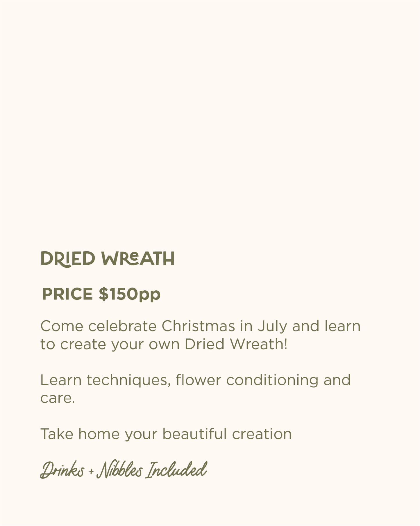 Sweet Caroline Workshops