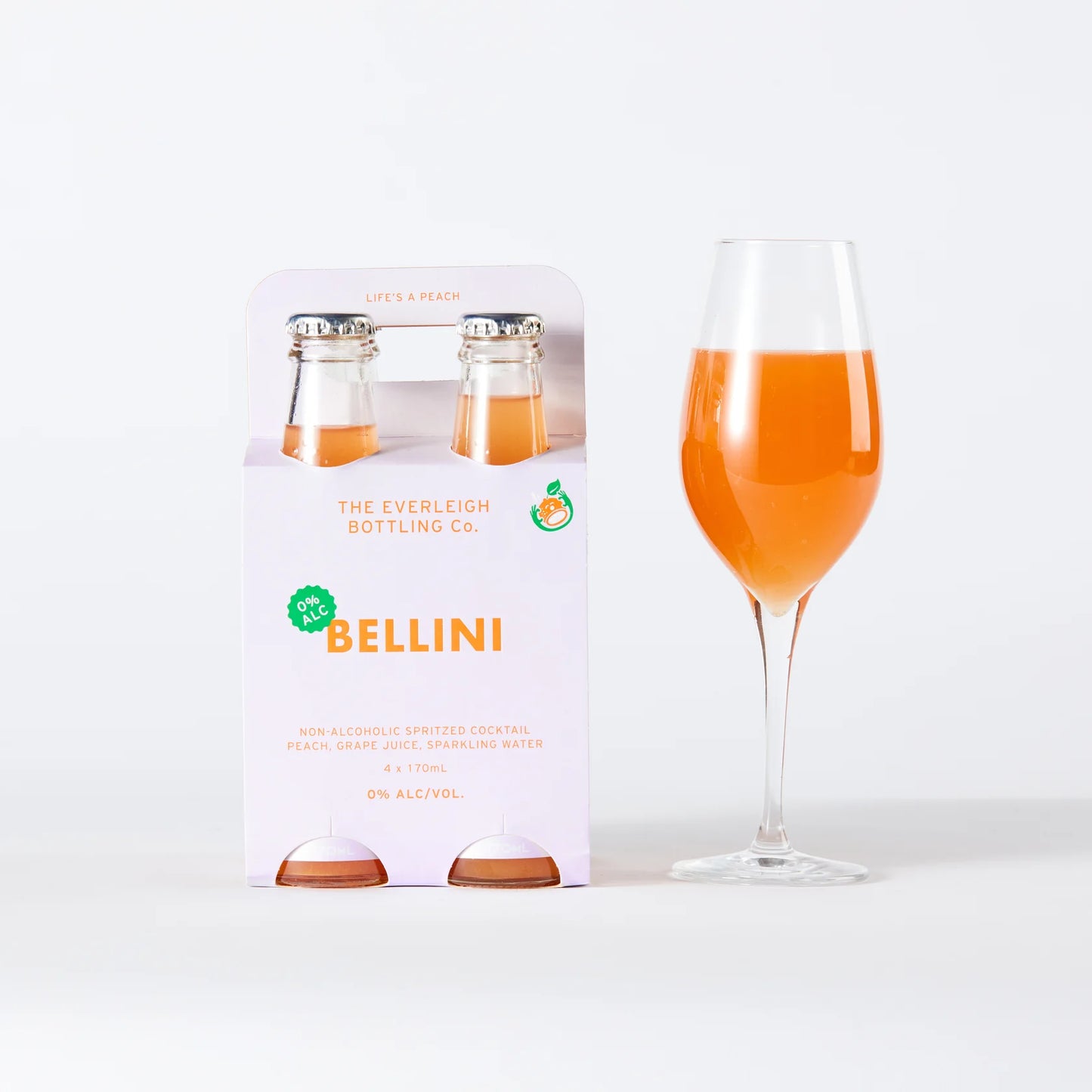 Non-Alcoholic Sparkling Cocktail