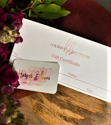 Harper and Bloom Pamper Voucher