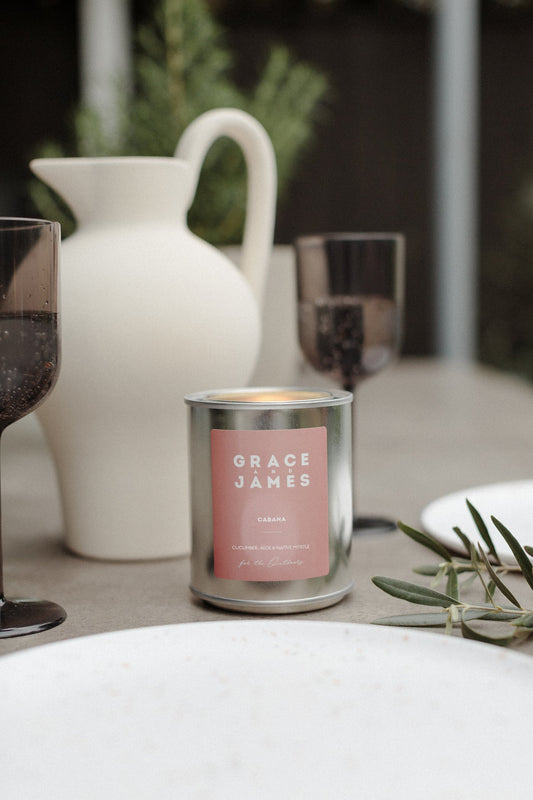 Grace and James For The Outdoors Candle