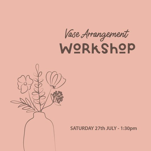 Vase Arrangement - WORKSHOP