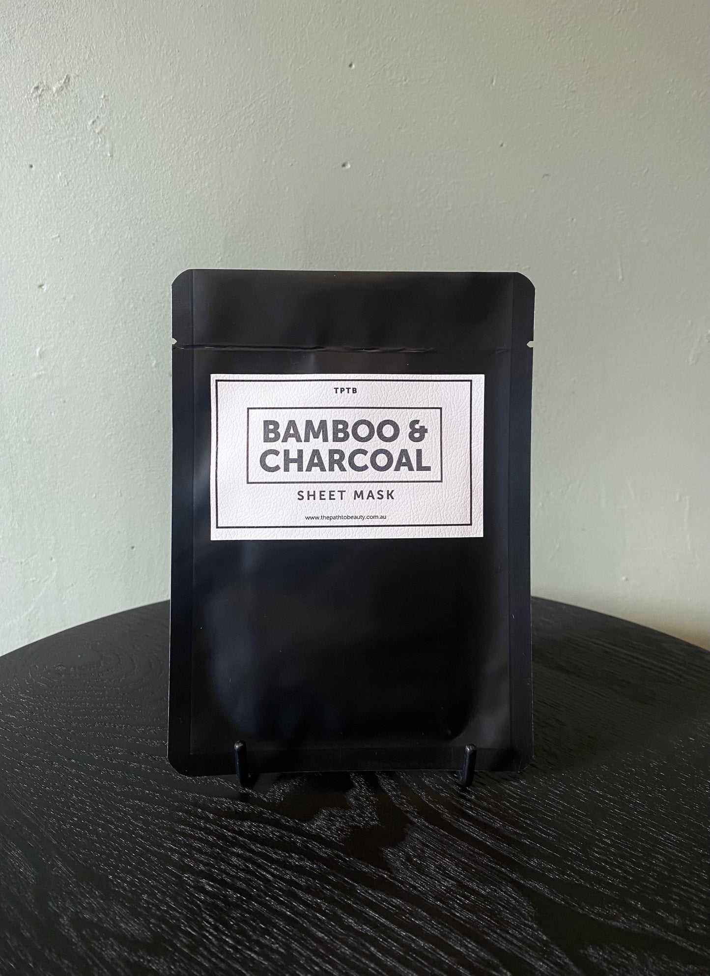 Bamboo & Charcoal Sheet Mask - The Path to Beauty