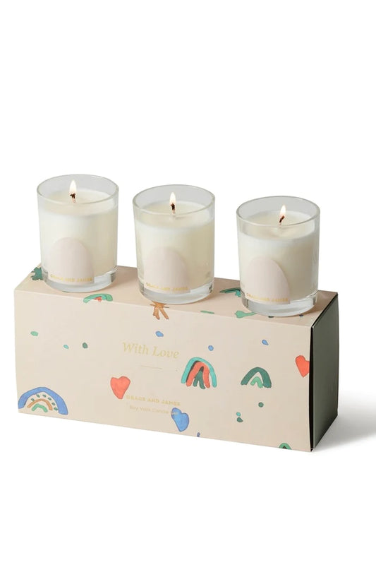 Grace and James With Love Candle Trio